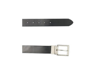 Cinturón reversible negro-azul
