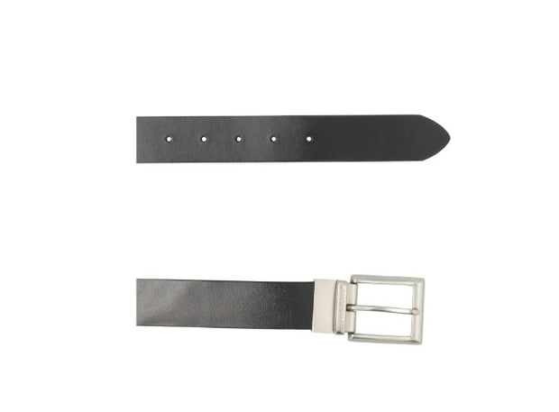 Cinturón reversible negro-azul
